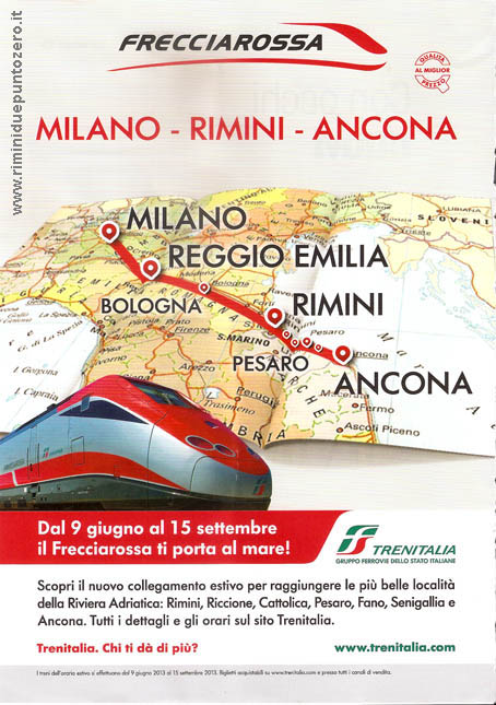 Il Frecciarossa non c’è mai stato?