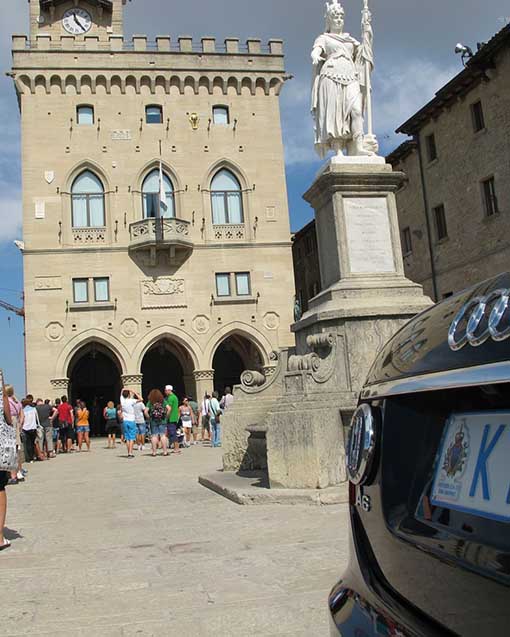 San Marino: la “patacca” diplomatica sulle auto blu della Repubblica