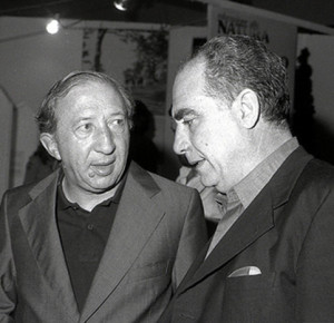 Don Giancarlo Ugolini con don Giussani