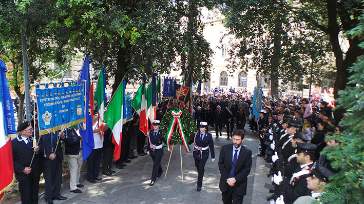 Tanta gente a Rimini per i 70 anni della Liberazione