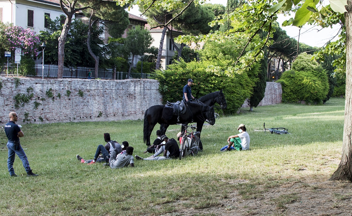 Operazione antidroga al Parco Cervi