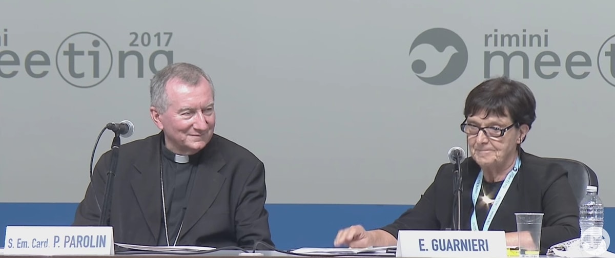 Al Meeting deve arrivare Parolin per ricordare che è doveroso trovare rimedi a una migrazione massiccia e incontrollata