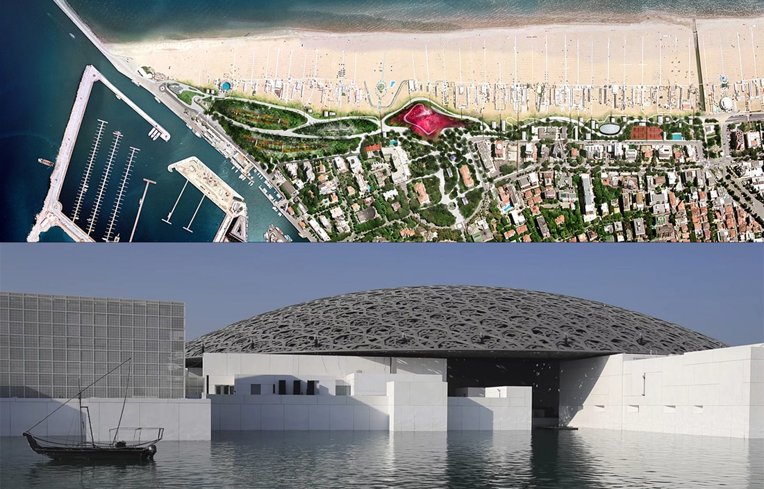 Jean Nouvel, snobbato a Rimini, sabato inaugura il Louvre del Golfo Persico