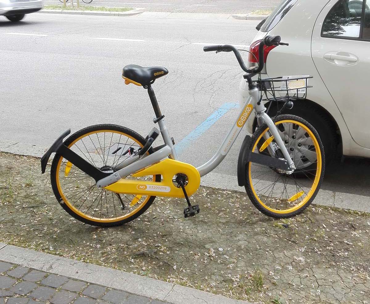 Bike sharing “free floating” e le bici finiscono ovunque