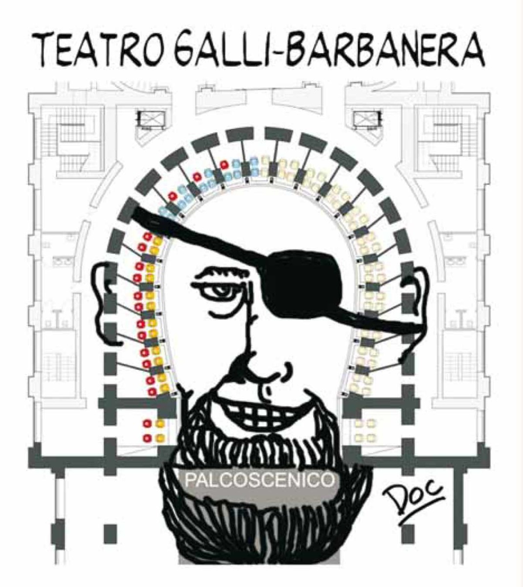 L’aiutino del defunto per accaparrarsi un posto “vedente” al teatro Galli