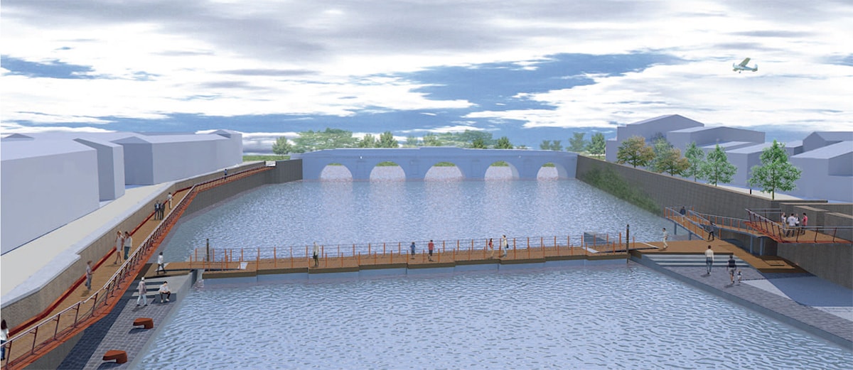 Ecco il macchinoso piano di protezione civile per 36 metri di passerella galleggiante