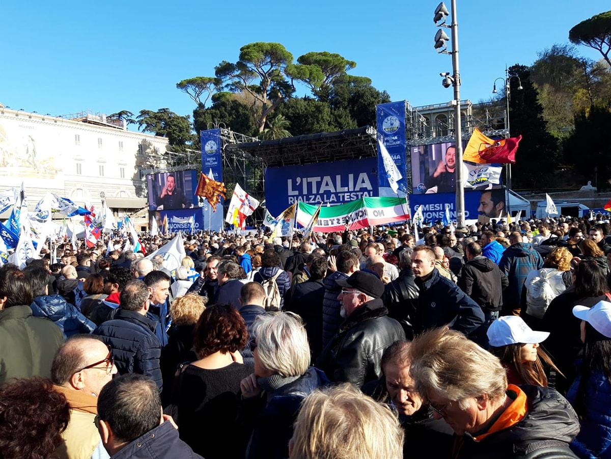 Claudio Di Lorenzo: “Perché ho partecipato alla manifestazione con Salvini”