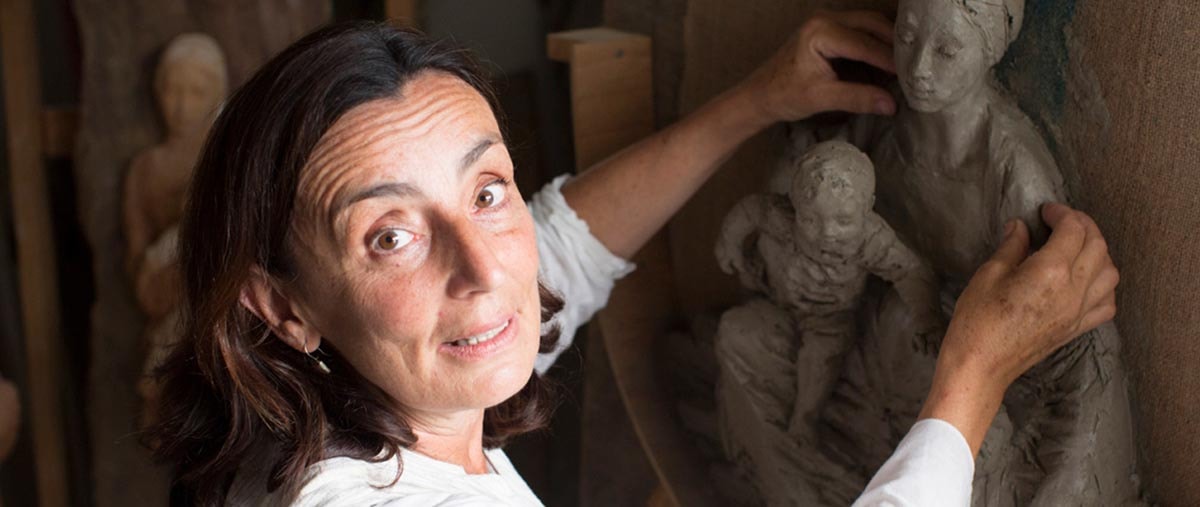 Alla scultrice Paola Ceccarelli il premio alla produzione artistica al femminile