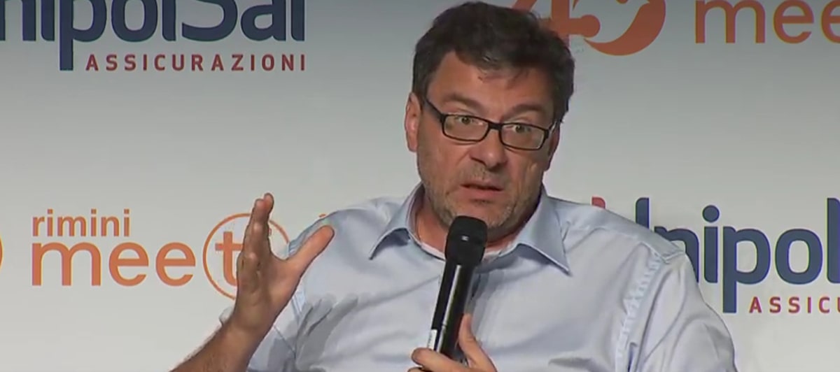 Giorgetti al Meeting: “i 5 stelle hanno ottenuto il 33% facendo campagna elettorale contro il Pd”