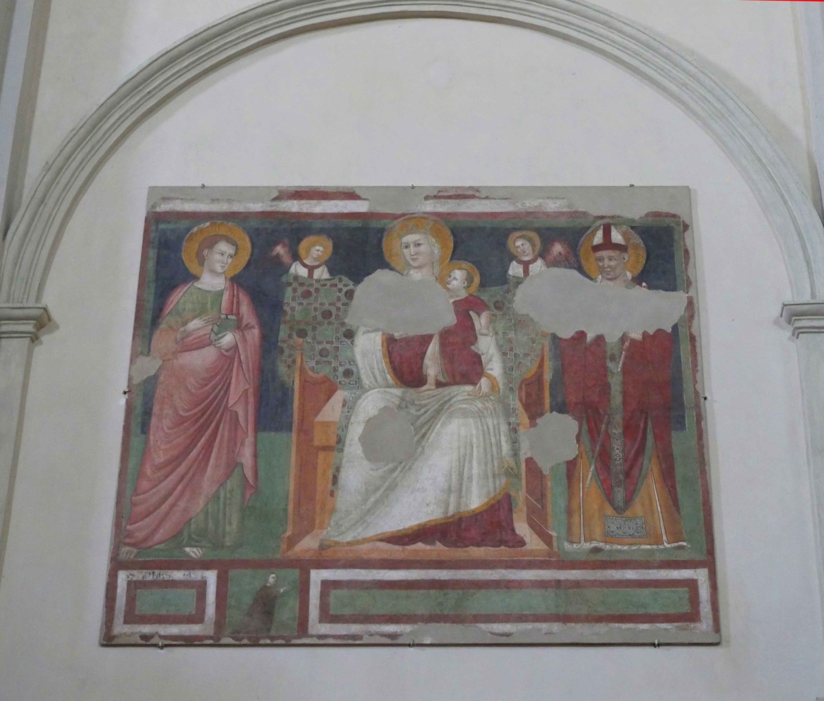 Dentro la chiesa di Sant’Agostino