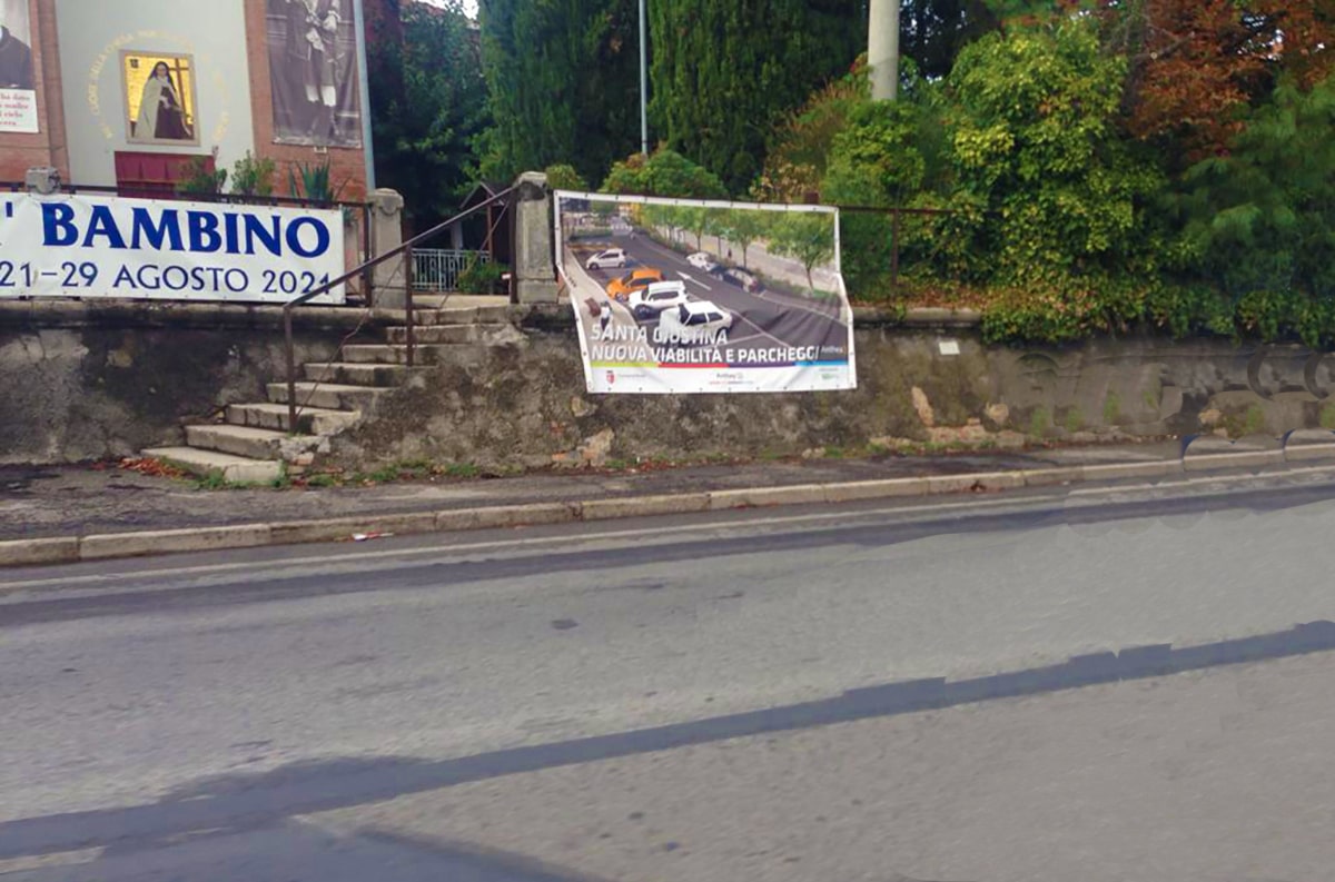 «Nuova viabilità a Santa Giustina»: siamo al cinema