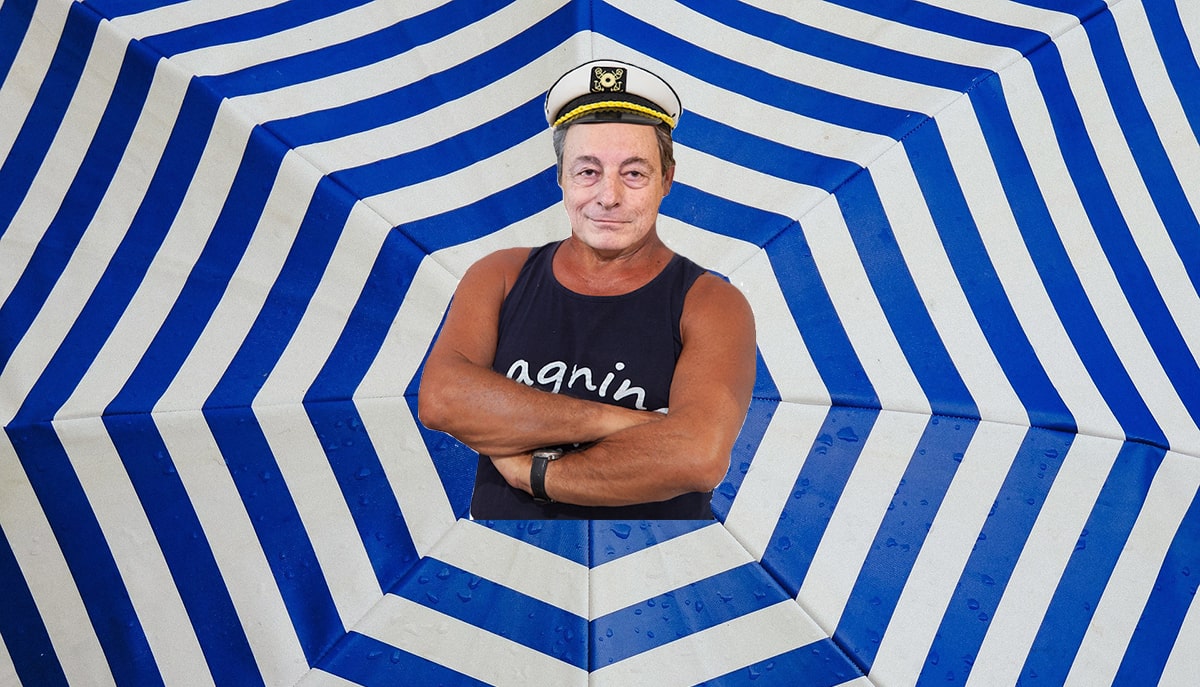 Il partito dell’ombrellone addomestica anche i Draghi