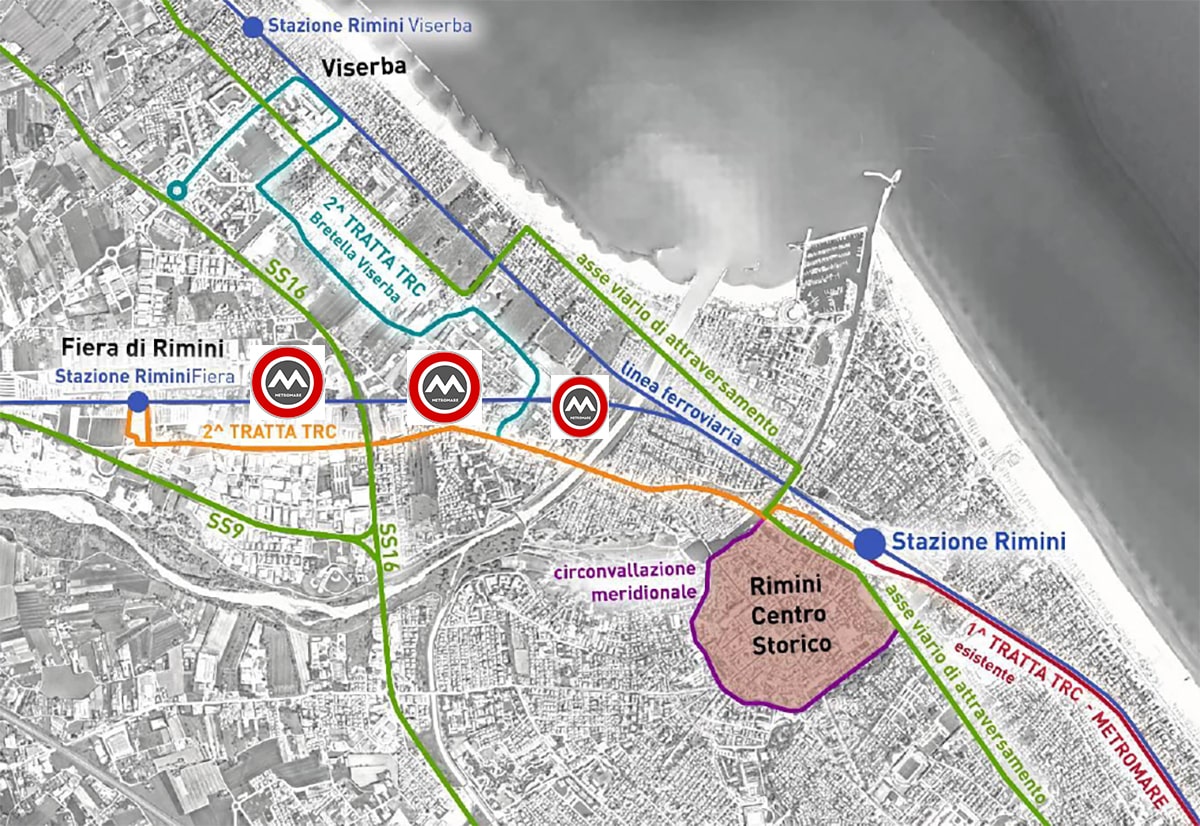 Cercando di non dare troppo nell’occhio l’assessora cambia percorso al Metromare con destinazione Fiera