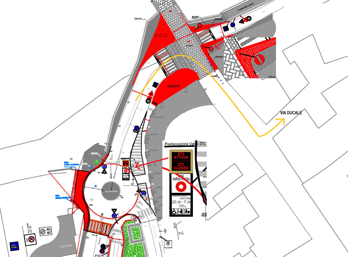 Via Ducale torna nel caos, Ztl solo in orario di minor traffico