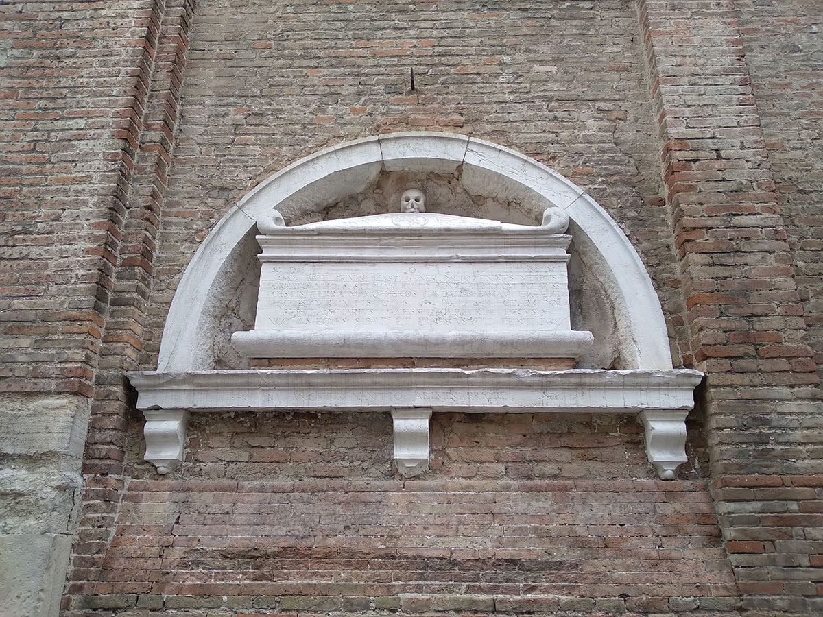 Le epigrafi che raccontano la storia di Rimini: Sant’Agostino