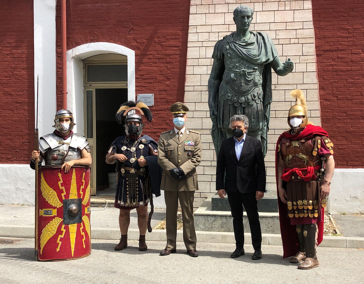 Il prestigioso inquilino abbandonato nell’ex caserma Giulio Cesare