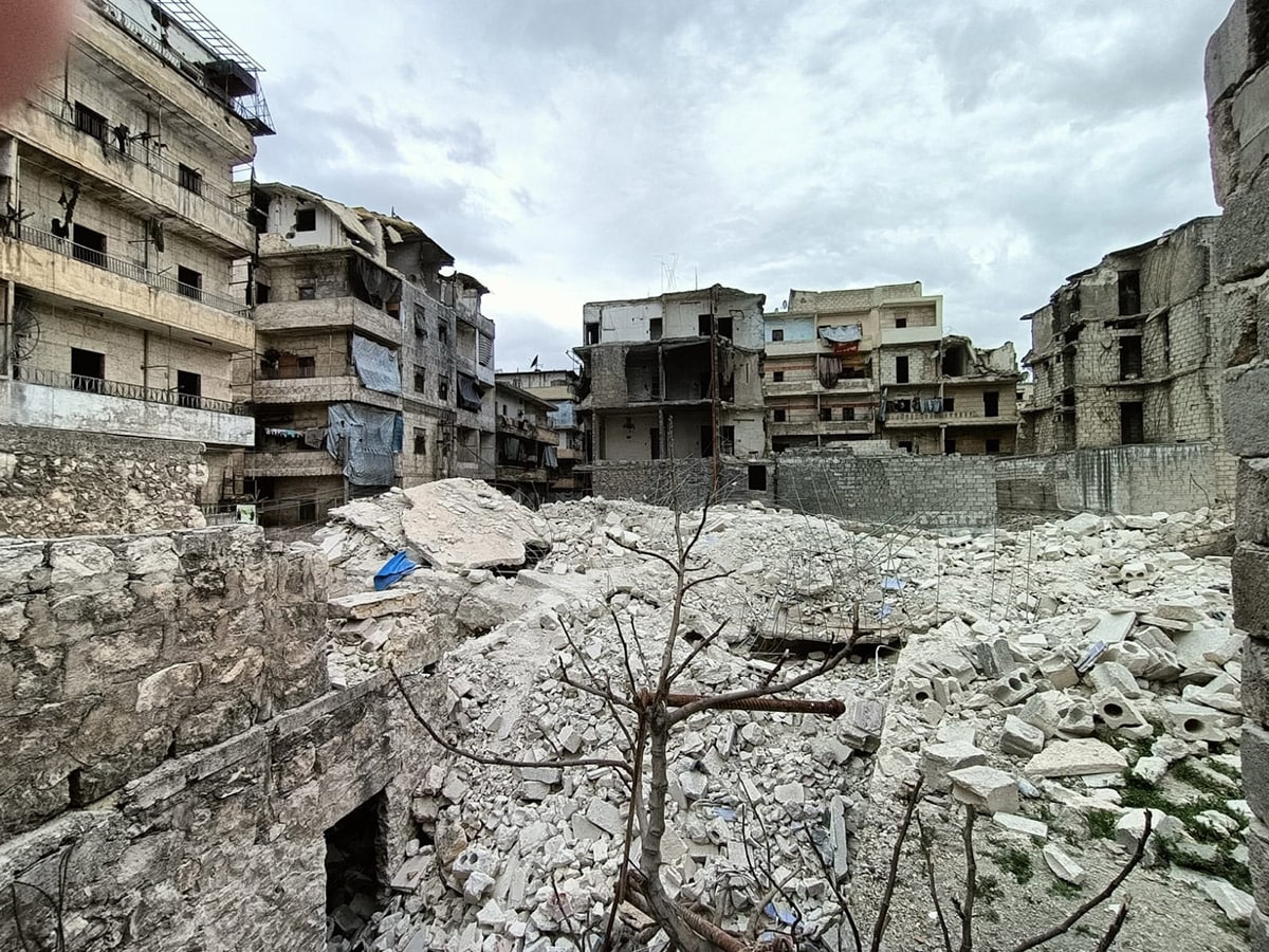 Un architetto riminese volontario nella Siria devastata dal terremoto