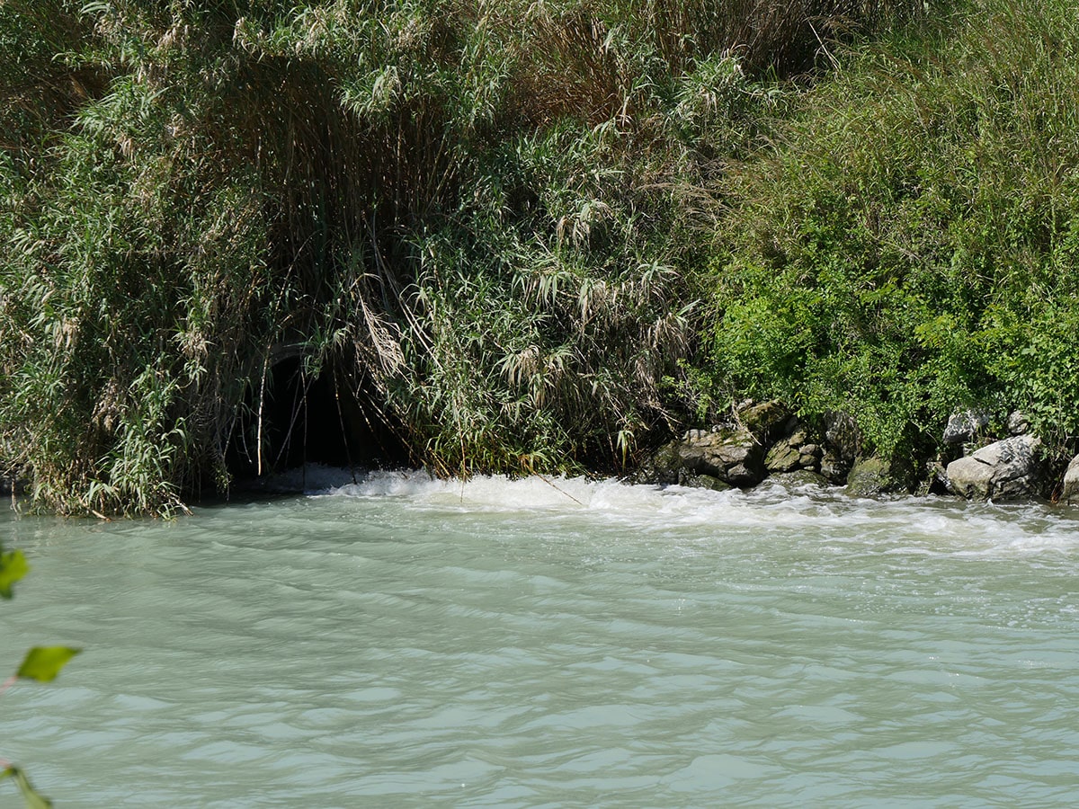 L’incredibile spreco: finiscono in mare 30 milioni di metri cubi d’acqua depurata a S. Giustina